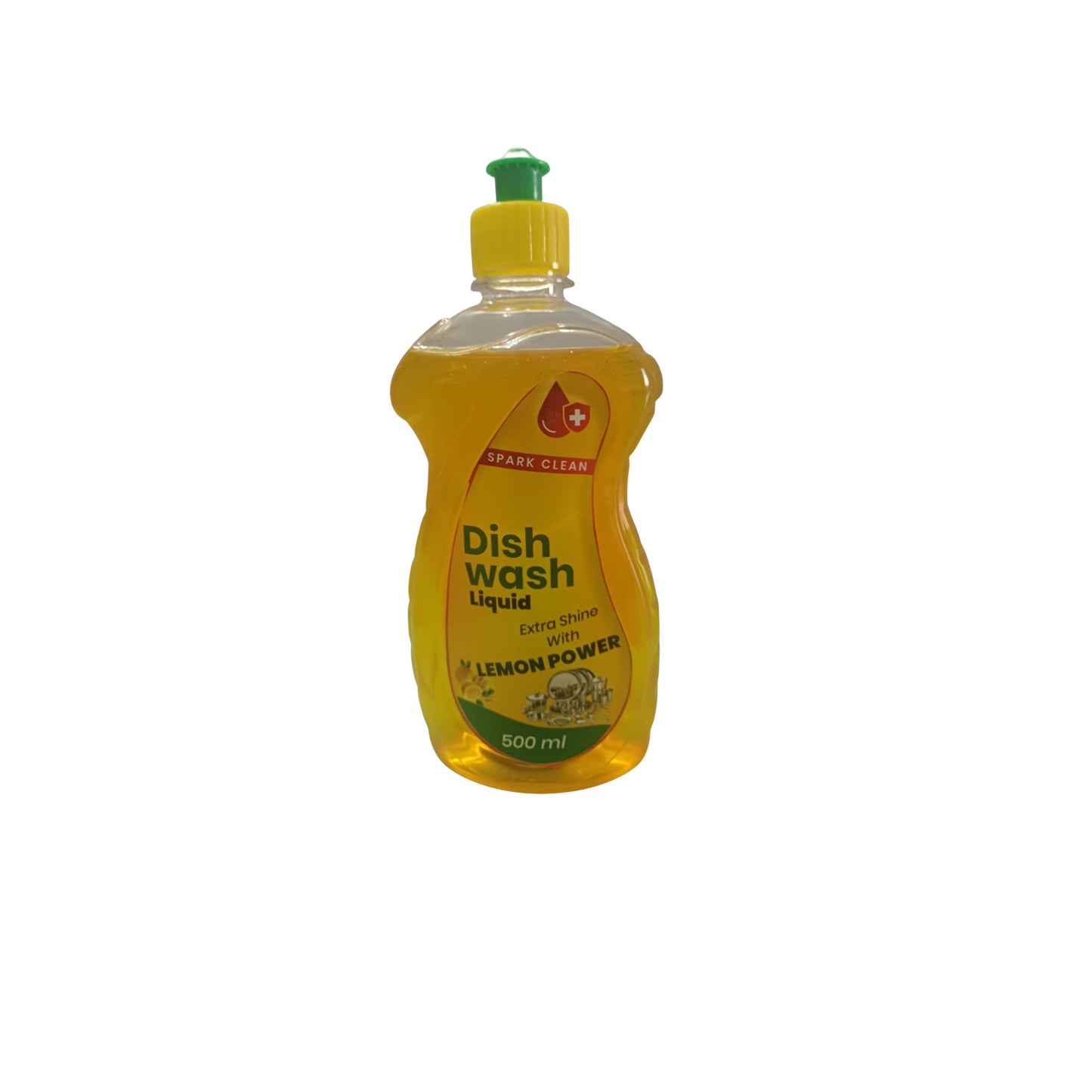 Spark Clean Lemon Dish Wash – Tough on Grease, Gentle on Hands 500ml
