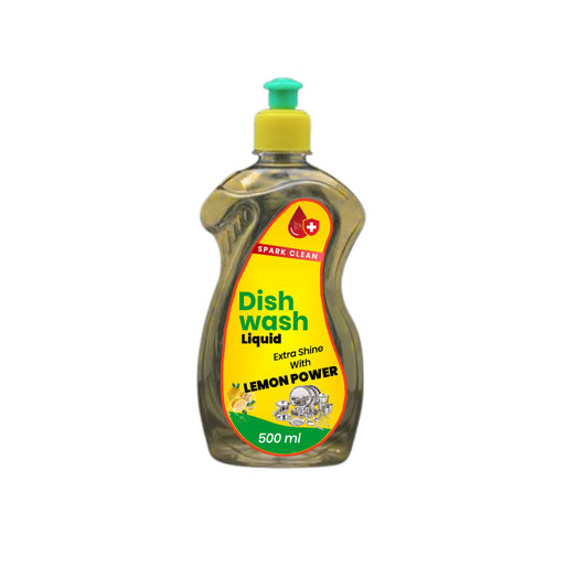 Spark Clean Lemon Dish Wash – Tough on Grease, Gentle on Hands 250ml